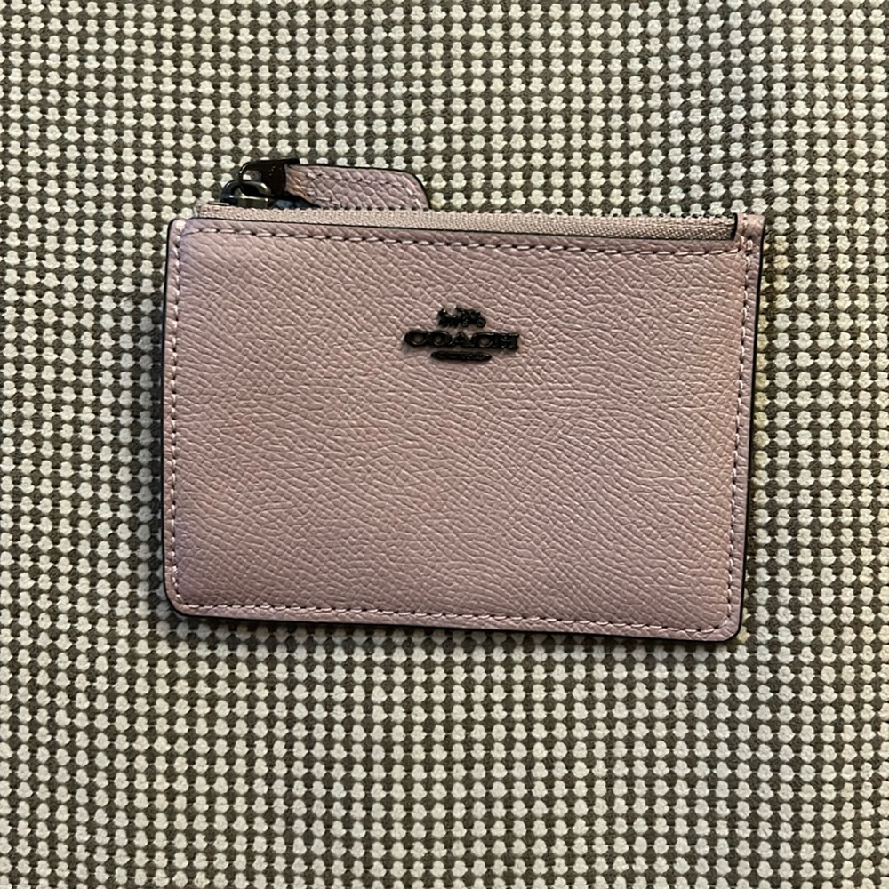 Purple coach wallet